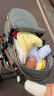 贝丽可（belecoo） 婴儿推车高景观 可坐可平躺避震折叠双向BB宝宝轻便手推童车 尊豪款-深灰色后轮橡胶+大礼包 晒单实拍图