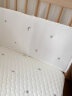 耶西蓓婴儿床床围夏季透气拼接床防撞软包儿童床护栏围挡可定制 星月-三面摩丝床围 120*65cm 晒单实拍图