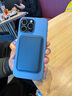 堡立苹果手机皮革卡包磁吸magsafe动画iPhone真材质皮质皮革手机钱包式卡包 靛海蓝 适用苹果12-17系列 实拍图