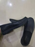 梦特娇（MONTAGUT）男鞋新品男士商务休闲皮鞋真皮透气头层牛皮橡胶底舒适套脚爸爸鞋 黑色(升级新款鞋底) 38 比标准码偏大1码 实拍图