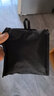 梦达威娅大容量防水买菜包购物袋折叠挎包超市环保袋轻便手提袋纯色牛津布 黑色现货/大号53*38+26cm【承重30斤】 1个装 实拍图