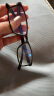 睛姿（JINS）防蓝光眼镜儿童学生防辐射眼镜护目镜TR90镜框FPC17A104【2-8岁】 104 粉红色（有包装） 实拍图