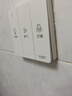 认真认真IP67级防水专利开关雾白三开换气灯暖防水浴霸开关家用3开16A 白色 实拍图