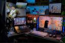 明基（BenQ） ScreenBar Halo屏幕挂灯氛围游戏电脑显示器挂灯led无线控制台灯 晒单实拍图