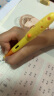 【学生暑期】晨光(M&G)文具优握正姿可擦纯蓝钢笔套装（洞洞钢笔*1 3.4mm口径墨囊*2）学生儿童墨囊矫姿练字笔-外观黄 实拍图