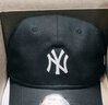NEW ERA纽亦华MLB棒球帽男女情侣软顶NY LA刺绣弯檐帽子920 13793052-黑色-NY OSFM（56-62CM） 实拍图