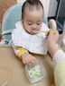 COOKSS一次性围兜口水巾宝宝吃饭婴幼儿围嘴饭兜防水防脏免洗独立装10片 实拍图