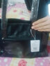 VQGT大容量包包女包托特包新款百搭女士通勤手提包软皮时尚单肩斜挎包 黑色 实拍图