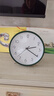 光阴的故事桌面台式时钟座钟客厅家用时尚坐钟表简约现代台钟摆件座挂两用 2823-墨绿色【座挂两用】 实拍图
