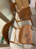 木邻罗宾汉餐椅 北欧实木餐椅简约原木家用靠背椅子樱桃木家具书椅 樱桃木+黑胡桃双把 晒单实拍图