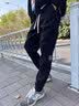 凡古拉 裤子男冬季新款加绒加厚宽松休闲重磅卫裤男士运动长裤秋冬款 黑色春秋款（束脚裤）-常规版 XL建议120-139斤 实拍图