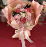 初朵21朵粉玫瑰康乃馨花束香皂花同城配送61六一儿童节礼物送女朋友鲜 晒单实拍图