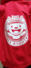 JOY&DOGA “35711”梦想系列卫衣文化衫 宽松针织毛圈长袖上衣外套 红色M 晒单实拍图