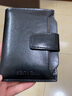 班亚奴（banyanu）2025新款女士钱包短款真皮精致高档零钱包女式时尚钱夹折叠皮夹薄 黑色-二.折款（防盗刷） 实拍图