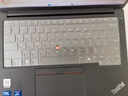 ThinkPad 适用联想笔记本电脑键盘膜 防尘键盘垫/屏幕膜 保护膜贴膜 E14（Gen5-6）2023-2024款 TPU透明键位键盘膜 实拍图