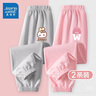 真维斯女童裤子春秋款儿童运动裤女孩秋季洋气卫裤秋装长裤新款时尚 粉 心跳乐蒂X 130 实拍图