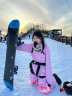 酷峰（kufun） 滑雪护臀小乌龟护具屁股垫防摔裤滑冰成人儿童男女单板装备网红 粉色护臀/1.5米以上 实拍图