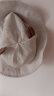 童泰四季0-3岁婴儿男女外出婴童帽子盆帽TTD23109 灰色 50cm 晒单实拍图