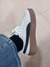 彪马（PUMA）【厚底鞋】增高小白鞋松糕鞋女子休闲板鞋PLATFORM363559 米白色-黑色-01 36 实拍图