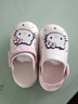 Hello Kitty童鞋女童宝宝拖鞋夏季轻便透气花园鞋儿童洞洞鞋5902粉色28 实拍图