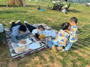 黑鹿（BLACKDEER）奇域野餐垫 草坪垫子地垫户外野炊便携防潮垫加厚爬行垫ins风餐布 【6-8人奇域】特厚防水200*200cm 实拍图