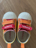 卡特兔童鞋幼儿园室内鞋早秋女童宝宝帆布鞋儿童软底机能鞋男童饼干鞋子 黄红橘 24 内长14.5cm  脚长13.6-14.2 实拍图