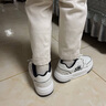 森馬（senma）男鞋2025秋冬新款青少年运动休闲国潮鞋子男士轻便小白鞋百搭板鞋 108白黑 39 实拍图