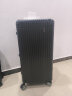 新秀丽（Samsonite）行李箱30英寸拉杆箱铝镁合金高端铝框旅行箱包DB3黑色密码箱 实拍图