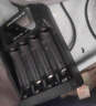 德力普（Delipow）充电电池 5号电池充电器套装大容量3300mAh可充电电池套装适配KTV麦克风话筒相机玩具遥控器等 4槽液晶充电器+4节5号3300毫安 实拍图