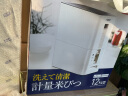 阿司倍鹭（ASVEL）家用厨房米箱自动出米定量米桶 日本塑料嵌入式储物米缸 12KG 实拍图