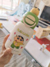 杯具熊（BEDDYBEAR）开口双饮盖儿童保温杯带吸管水杯316钢大容量保温壶600ML绿意小新 实拍图
