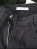 真维斯（JEANSWEST）牛仔裤女秋季宽松阔腿裤子女潮流韩版小个子直筒裤简约烟灰色S 实拍图