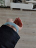 美菲娅  翡翠手镯 冰种蓝水玉手镯通透高冰镯子正圈处理送长辈送爱人节日礼物 内径52-53mm(附鉴定证书） 实拍图
