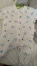 童泰四季婴儿宝宝床品用品婴童分腿纯棉防惊跳睡袋防踢被 蓝色 73cm（推荐身高73-90cm） 实拍图