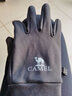 骆驼（CAMEL） 骑行手套男秋冬季户外摩托车触屏登山手套女哈尔滨旅游保暖装备 【升级防滑】碳灰，1T32264472 XL 实拍图