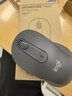 罗技（Logitech）优选系列M650无线蓝牙鼠标 办公蓝牙静音鼠标Mac苹果ipad鼠标人体工学双模鼠标大小手可选男女通用 M650黑M+大桌垫 实拍图