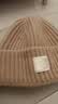 啄木鸟纯羊毛帽子女秋冬季百搭加厚防寒保暖护耳帽时尚大头围显脸小冷帽 实拍图