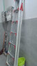 齐鲁安然 铝合金梯子【全加固 250CM】双侧折叠梯 梯子 2.5米 人字梯 工程梯 仓库装修梯具 晒单实拍图