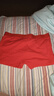 莫代尔本命年大红男士内裤男纯棉10A抗菌宽松平角裤结婚喜骐骥红短裤头 实拍图