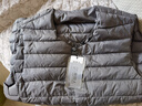 啄木鸟羽绒马甲男轻薄款内穿男士坎肩秋冬保暖背心内胆大码羽绒服马夹 灰色 M 实拍图