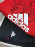 阿迪达斯（adidas）童装春秋款小大童运动休闲套装连帽外套裤子 IP7005黑/红色 实拍图