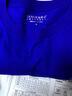 貂卡短袖班服定制t恤情侣订制文化衫广告衫diy上衣工作衣服印图字logo 宝石蓝色 XL 实拍图