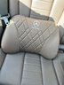 拓比应奔驰坐垫新款E300L/GLC/E级C260L/bA200L腰靠托座垫头枕专用透气 奔驰坐垫1个+腰靠1个【栗棕色】 实拍图