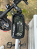 洛克兄弟硬壳自行车包前梁包上管车头包防泼水手机包山地公路车骑行配件 碳纹黑（立体有型，压胶防水） 1.7L 实拍图