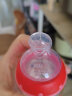 NUK宽口径自然实感奶嘴婴儿宝宝硅胶奶嘴 6个月以上中圆孔(两枚装) 实拍图