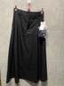MO&Co.中高腰长款压褶宽松A字半身裙伞裙(附腰带)设计感裙子摩安珂 黑色-第1批 M 165 实拍图