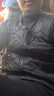 罗蒙加热羽绒马甲男全身可充电发热衣服智能电暖保暖温控马夹电热背心 男-黑【基础款】不带充电宝 XL 实拍图