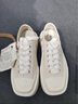 共迹gongji【范丞丞同款】厚底鞋女鞋板鞋厚底帆布鞋休闲鞋厚底帆布鞋男板鞋 高光白 【范丞丞同款】 偏大一码 37 （238mm） 实拍图