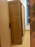 良工（lg）衣柜卧室实木衣柜全实木推拉门简易衣橱小户型两门滑门橡木柜子 2米长衣柜简约款（无抽屉） 实拍图