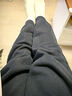 全棉时代【张凌赫推荐】冬季女士加厚抓绒长裤亲肤不易静电 黑色 M (160) 实拍图